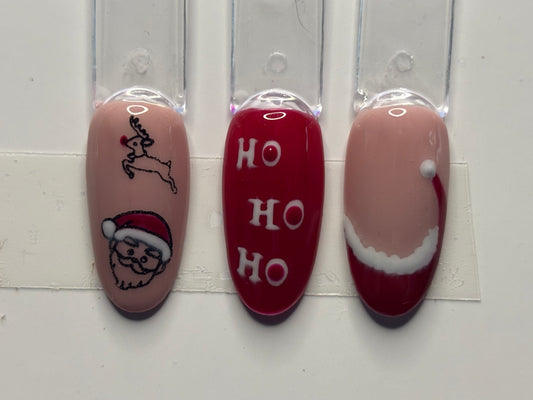 Custom kerst nagels